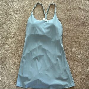 Light Blue Sleeveless Dress